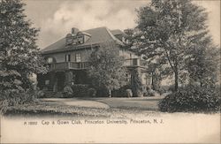 Cap and Gown Club, Princeton University New Jersey Postcard Postcard Postcard