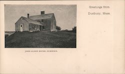 John Alden House Duxbury, MA Postcard Postcard Postcard