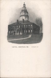 Capitol Building Annapolis, MD Postcard Postcard Postcard