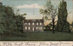 Historic Residence of Caesar Rodney Postcard