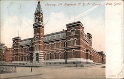Armory, 7th Regiment N.Y.N. Guard Postcard