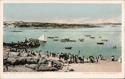 Water Sports at Annisquam Postcard