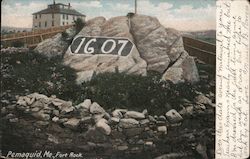 Fort Rock Postcard