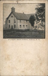 Academy High School Postcard