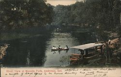 River View at Mounds Park Anderson, IN Postcard Postcard Postcard