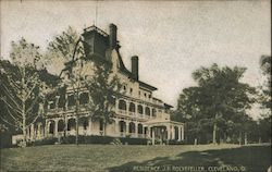 Residence of J. D. Rockefeller Postcard