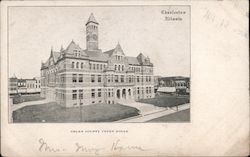 Coles County Court House Charleston, IL Postcard Postcard Postcard