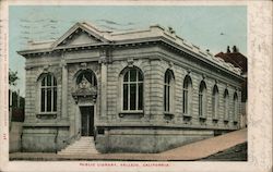 Public Library Postcard