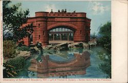 Observatory on Summit of Strawberry Hill, Golden Gate Park Postcard