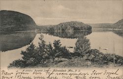Pyramid Lake in the Adirondack Mountains Postcard