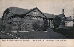 Lewis & Clark Exposition, Forestry Building Portland, OR 1905 Lewis & Clark Exposition Postcard Postcard Postcard