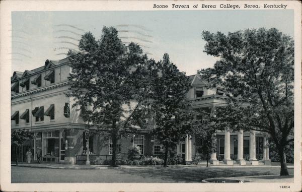 Boone Tavern of Berea College Kentucky