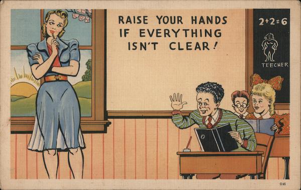 Teacher in the See-Through Dress Comic, Funny