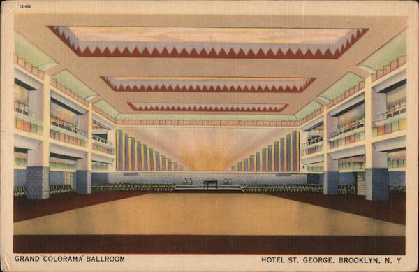 Grand Colorama Ballroom, Hotel St. George Brooklyn New York