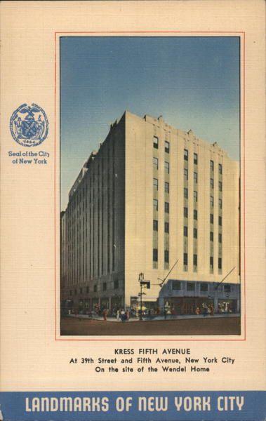 Kress Fifth Avenue New York