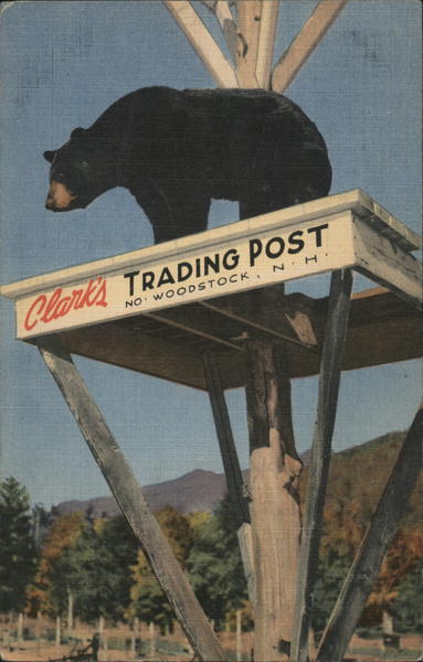 Clark's Trading Post Woodstock New Hampshire W. Murray Clark
