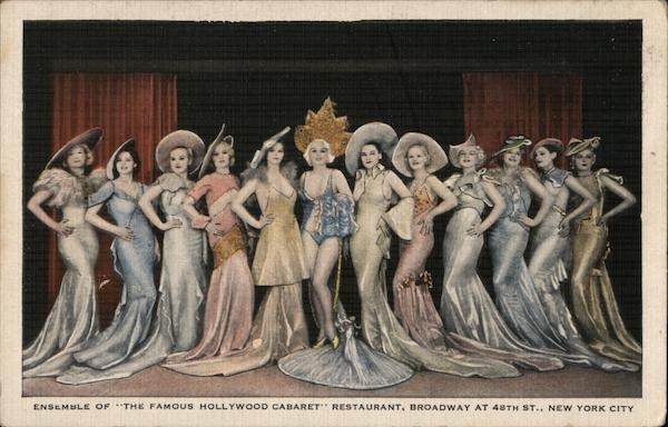 Ensemble of The Famous Hollywood Cabaret Restaurant New York