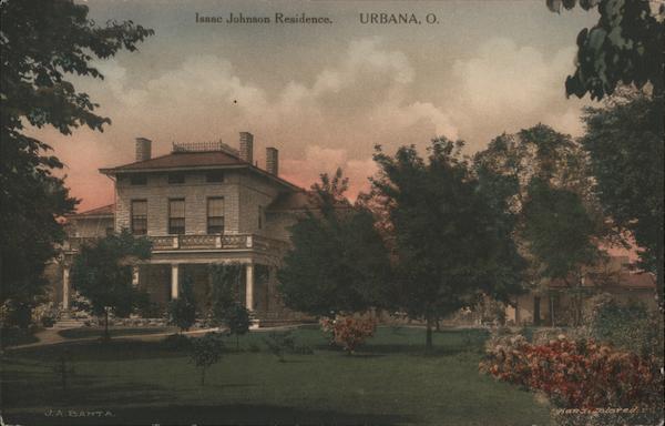 Isaac Johnson Residence Urbana Ohio