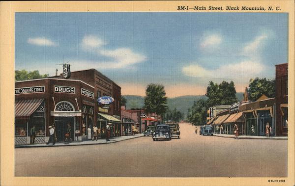 BM-1 - Main Street Black Mountain North Carolina