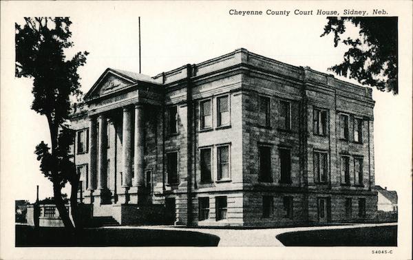 Cheyenne County Court House Sidney Nebraska