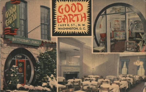 Good Earth Chinese-American Restaurant Washington District of Columbia