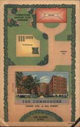 The Commodore Des Moines, IA Postcard Postcard Postcard