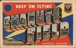 Chanute Field Rantoul, IL Postcard Postcard Postcard