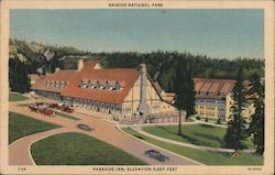 Paradise Inn at Rainier National Park Postcard