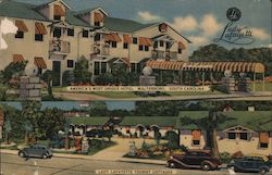 Lady Lafayette Tourist Cottages Postcard