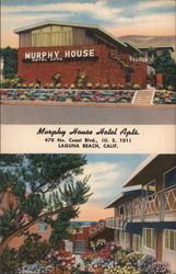 Murphy House Hotel Apartments Laguna Beach, CA Postcard Postcard Postcard