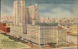 Hotel St. George, Clark Street Postcard