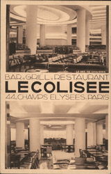 Lecolisse Restaurant Postcard