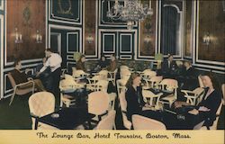The Lounge Bar, Hotel Touraine Postcard