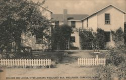 Holden Inn Lodge, overlooking Wellfleet Bay Massachusetts Postcard Postcard Postcard