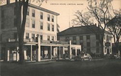 Lincoln House Maine Postcard Postcard Postcard