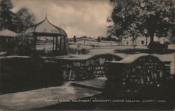 Campus Scene, Southwest Mississippi Junior College Postcard