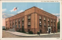 U.S. Post Office Beckley, WV Postcard Postcard Postcard