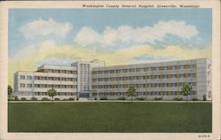 Washington County General Hospital Postcard