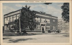 High School Ogden, IA Postcard Postcard Postcard