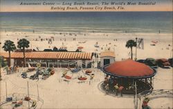 Amusement Center - Long Beach Resort Postcard