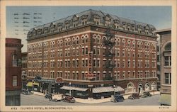 Illinois Hotel Postcard