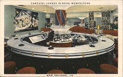 Carousel Lounge in Hotel Monteleone Postcard