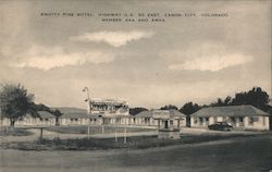 Knotty Pine Motel Postcard