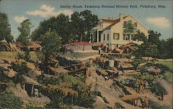 Shirley House, Vicksburg National Military Park Postcard