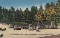 Stone Lodge Motel Postcard