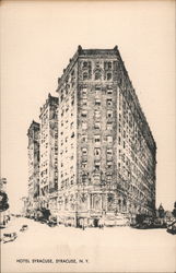 Hotel Syracuse Postcard