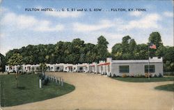 The Fulton Motel Kentucky Postcard Postcard Postcard