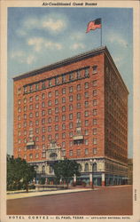 Hotel Cortez El Paso, TX Postcard Postcard Postcard