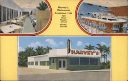 Harvey's Restaurant Miami, FL Postcard Postcard Postcard