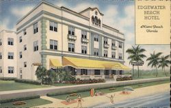 Edgewater Beach Hotel Miami Beach, FL Postcard Postcard Postcard